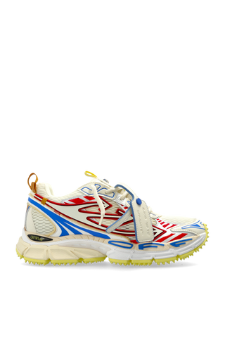 Off-White cream ‘OW BE Right Back Mesh’ sports shoes 1