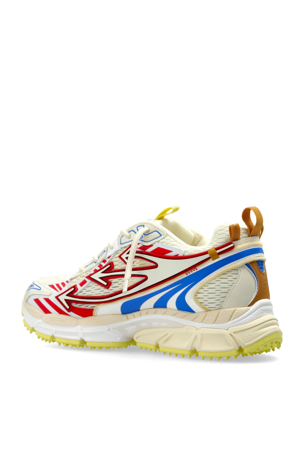 Off-White cream ‘OW BE Right Back Mesh’ sports shoes 5