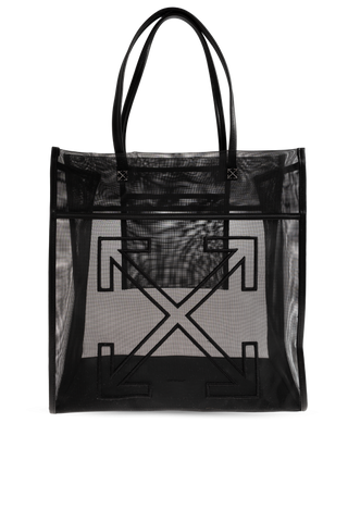 Off-White BLACK "Market" shopper bag 1