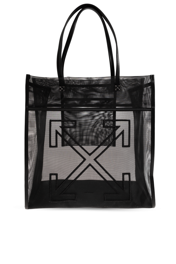Off-White BLACK "Market" shopper bag 1