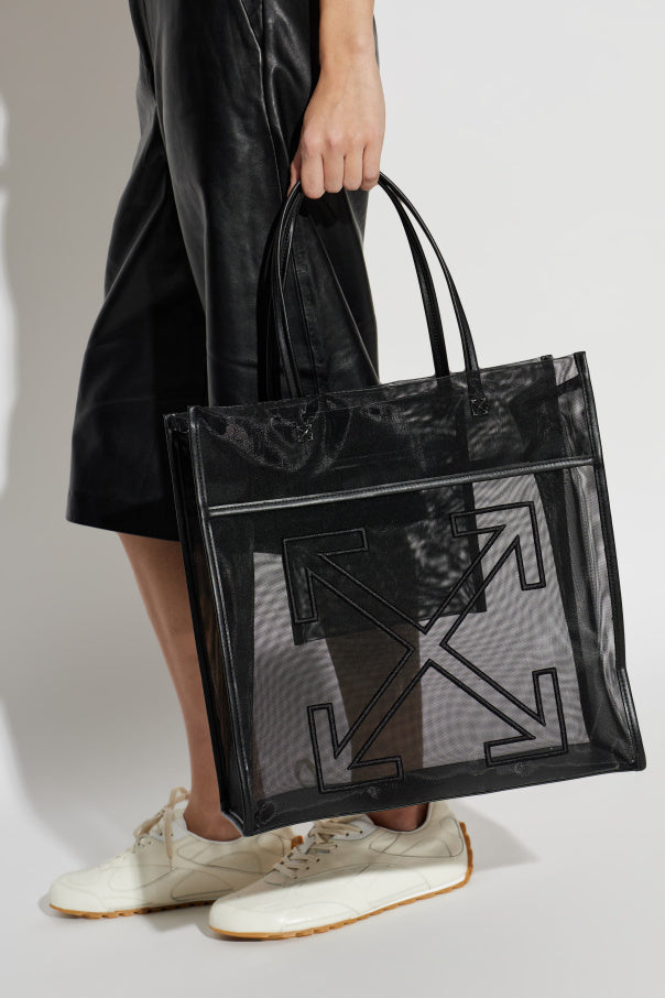 Off-White BLACK "Market" shopper bag 2