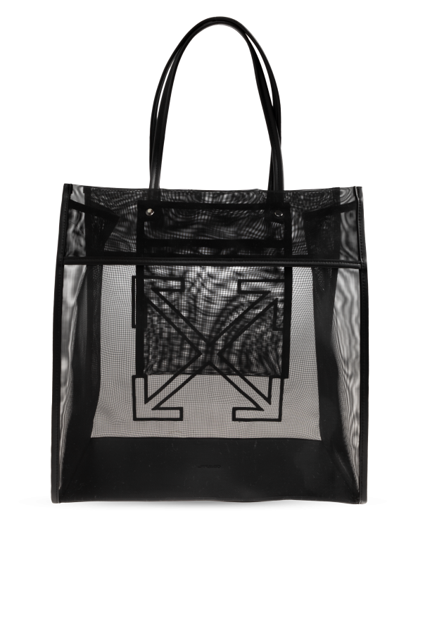 Off-White BLACK "Market" shopper bag 3