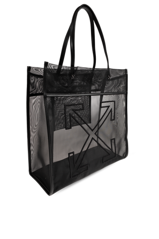 Off-White BLACK "Market" shopper bag 4