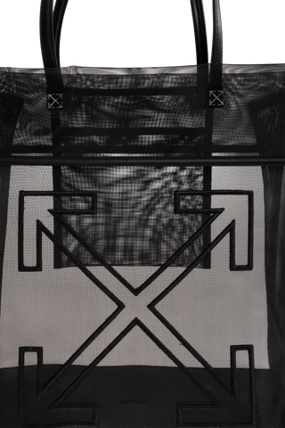 Off-White BLACK "Market" shopper bag 6