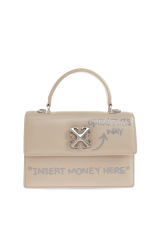 Off-White beige ‘Jitney 1.4’ handbag 1