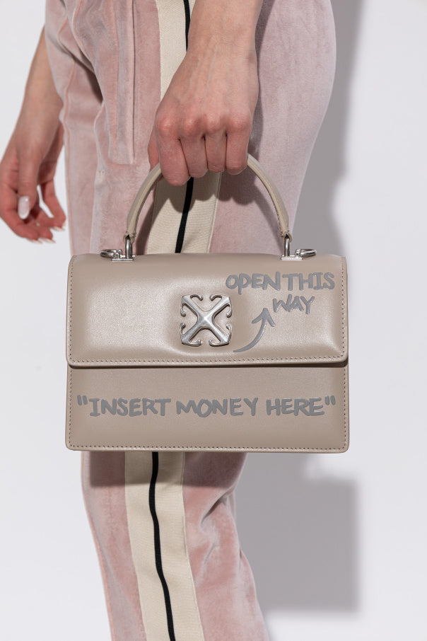 Off-White beige ‘Jitney 1.4’ handbag 2