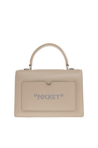 Off-White beige ‘Jitney 1.4’ handbag 3