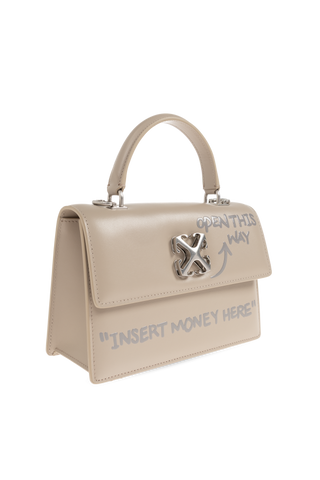 Off-White beige ‘Jitney 1.4’ handbag 4