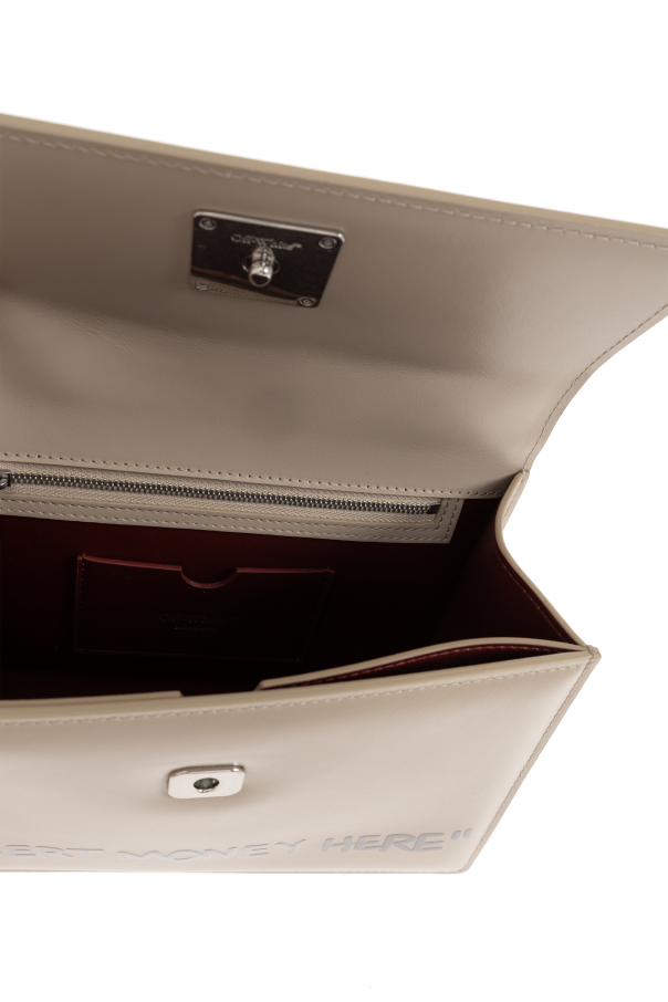 Off-White beige ‘Jitney 1.4’ handbag 5