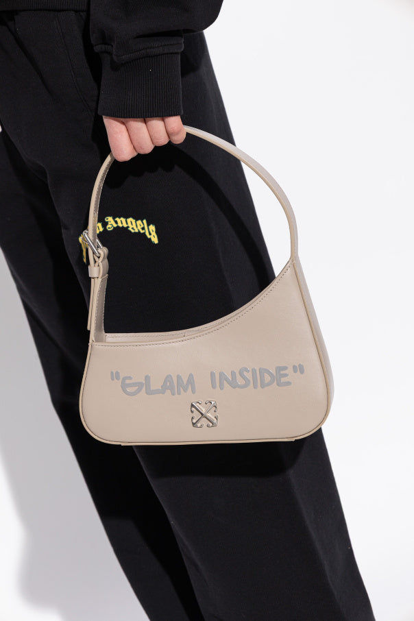 Off-White beige ‘Jitney’ shoulder bag 2