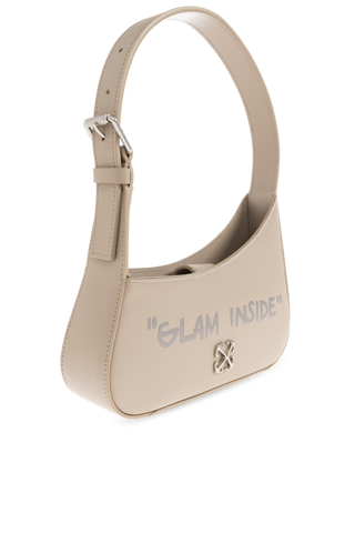 Off-White beige ‘Jitney’ shoulder bag 4