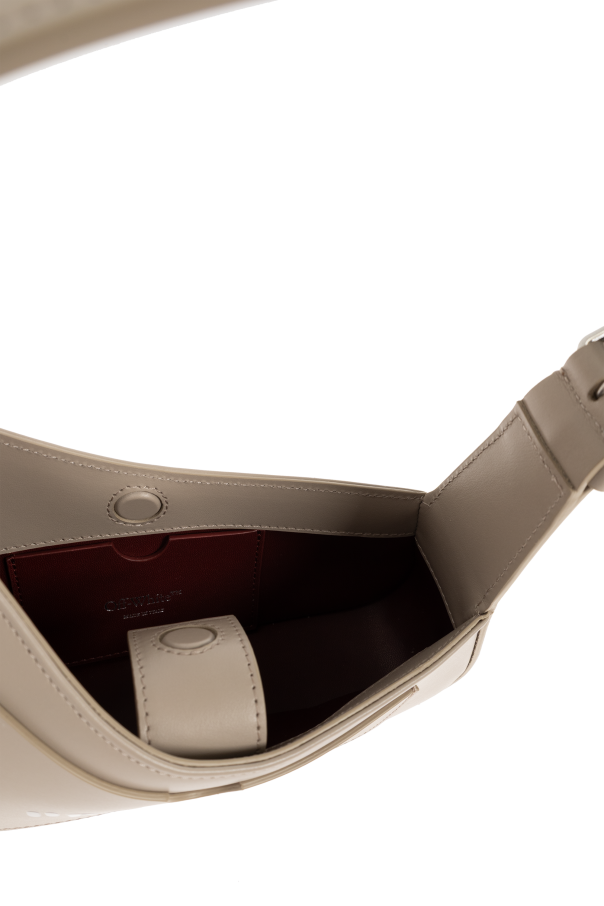 Off-White beige ‘Jitney’ shoulder bag 5