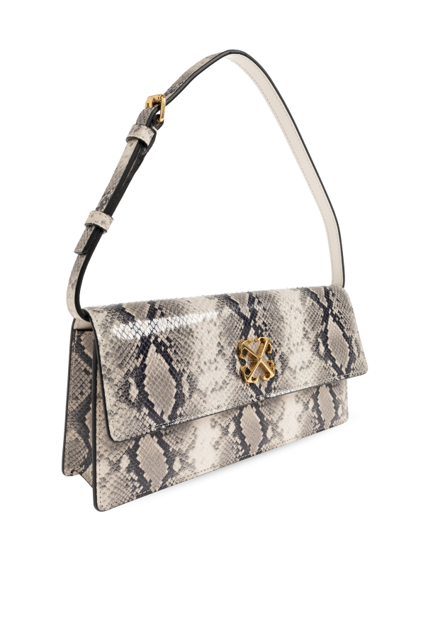 Off-White beige ‘Jitney 1.0’ shoulder bag 4