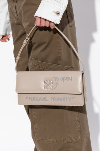 Off-White beige ‘Jitney 1.0’ shoulder bag 2