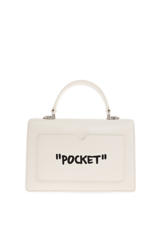 Off-White cream Handbag ‘Jitney 1.4’ 3