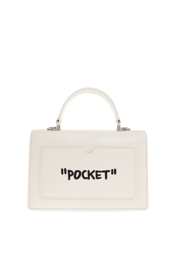 Off-White cream Handbag ‘Jitney 1.4’ 3