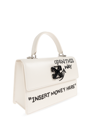 Off-White cream Handbag ‘Jitney 1.4’ 4