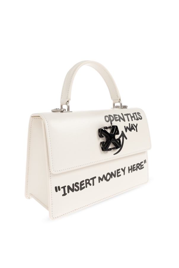 Off-White cream Handbag ‘Jitney 1.4’ 4