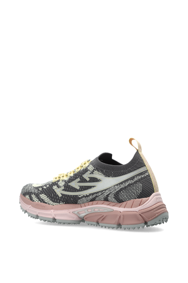 Off-White GREY ‘Be Right Back Knit’ sports shoes 5
