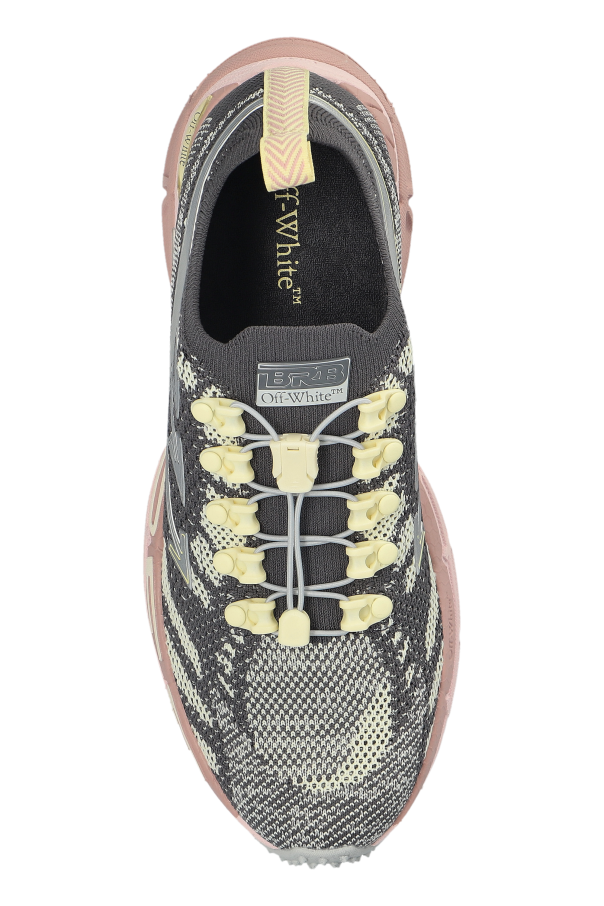 Off-White GREY ‘Be Right Back Knit’ sports shoes 6