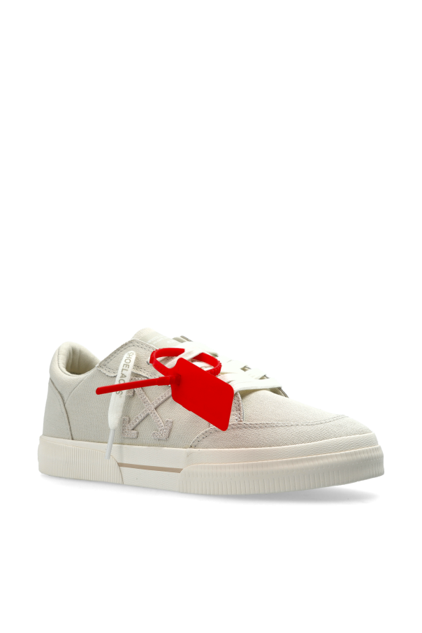 Off-White GREY ‘Vulcanized Low’ sports shoes 4