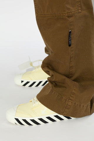 Off-White YELLOW ‘Vulcanized Undercut’ sports shoes 2