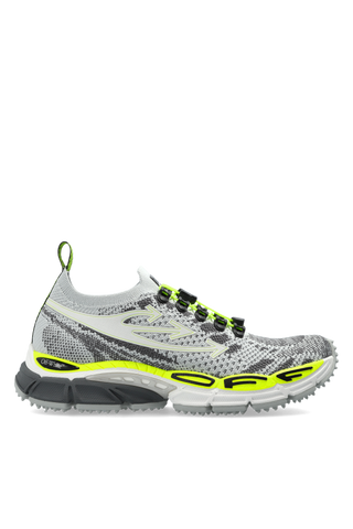 Off-White GREY 'Be Right Back Knit' sports shoes 1