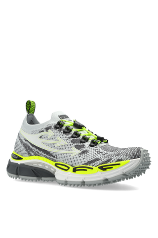Off-White GREY 'Be Right Back Knit' sports shoes 4