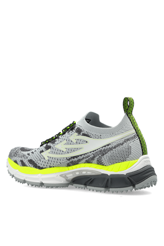 Off-White GREY 'Be Right Back Knit' sports shoes 5