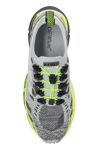 Off-White GREY 'Be Right Back Knit' sports shoes 6