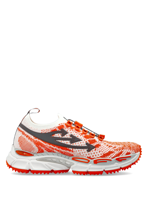 Off-White ORANGE ‘Be Right Back Knit’ sports shoes 1