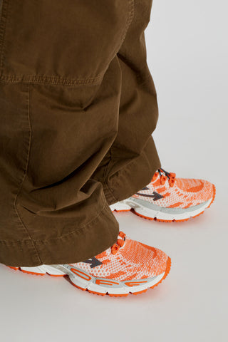 Off-White ORANGE ‘Be Right Back Knit’ sports shoes 2
