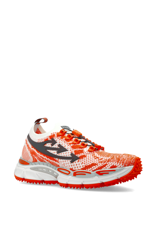 Off-White ORANGE ‘Be Right Back Knit’ sports shoes 3