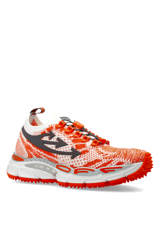 Off-White ORANGE ‘Be Right Back Knit’ sports shoes 4