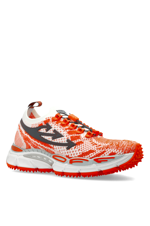 Off-White ORANGE ‘Be Right Back Knit’ sports shoes 4