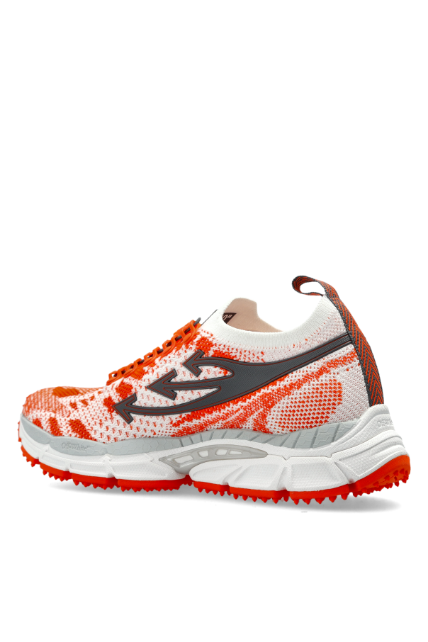 Off-White ORANGE ‘Be Right Back Knit’ sports shoes 5
