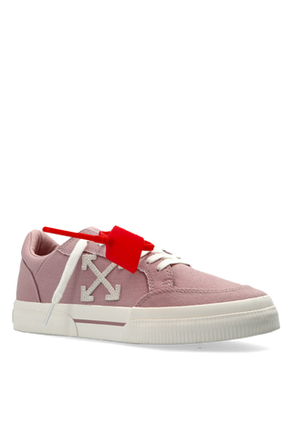 Off-White PINK ‘Vulcanized Low’ sports shoes 4