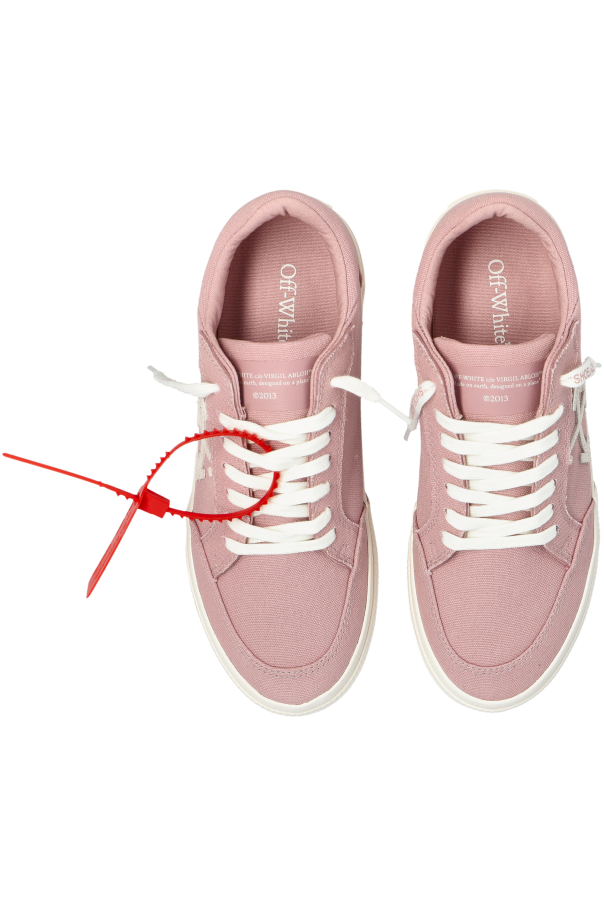 Off-White PINK ‘Vulcanized Low’ sports shoes 6