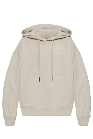 Off-White cream Hoodie 1
