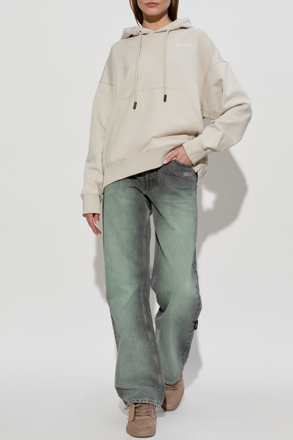 Off-White cream Hoodie 2
