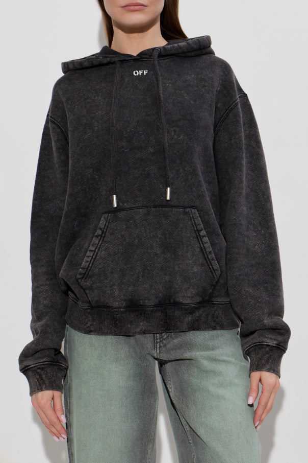 Off-White BLACK Hoodie 3