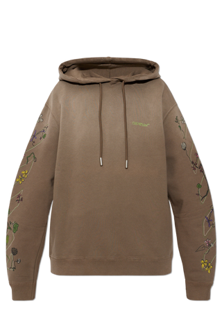 Off-White BROWN Hoodie 1
