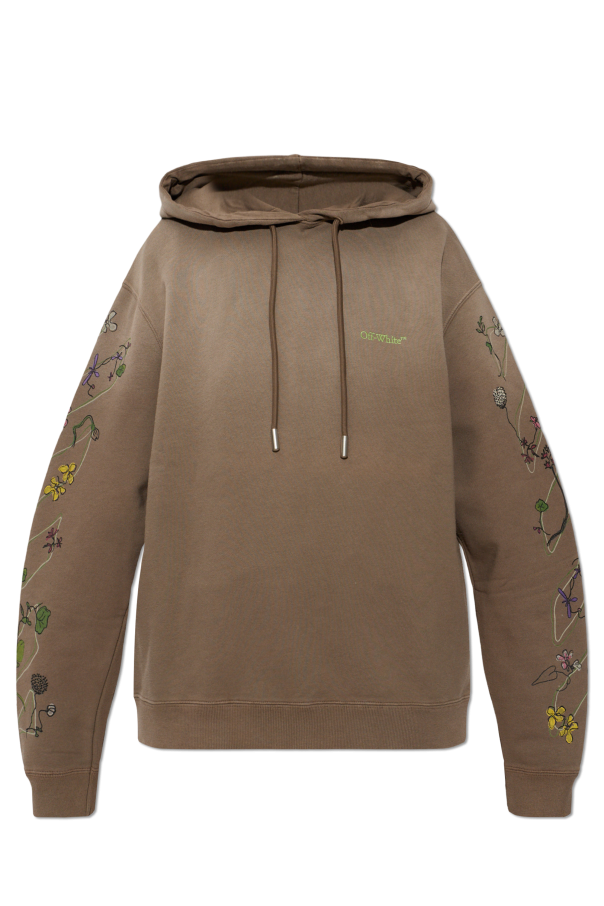 Off-White BROWN Hoodie 1