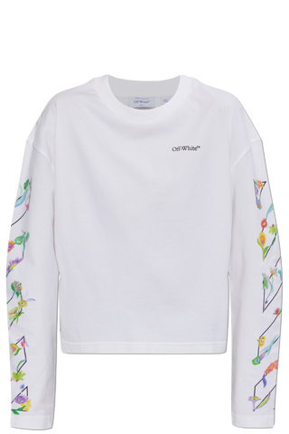 Off-White WHITE T-shirt with logo 1