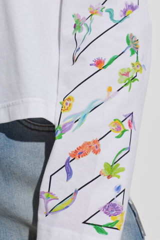 Off-White WHITE T-shirt with logo 5