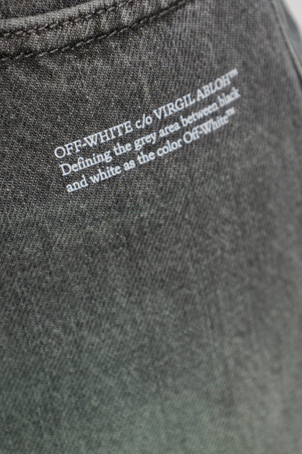 Off-White GREY Wide-leg jeans 5