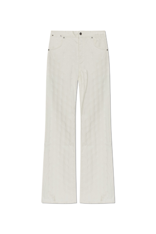 Off-White WHITE Jeans with monogram 1