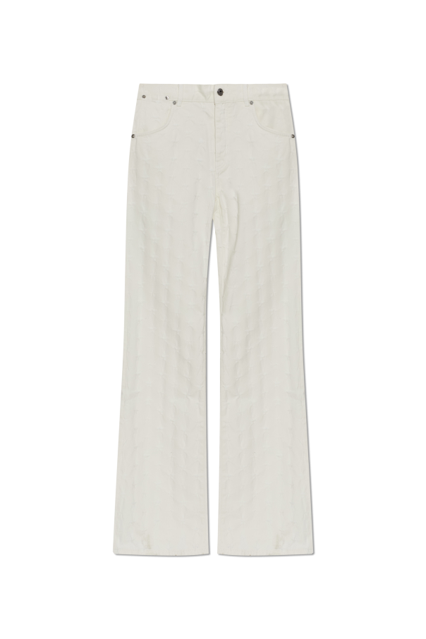 Off-White WHITE Jeans with monogram 1