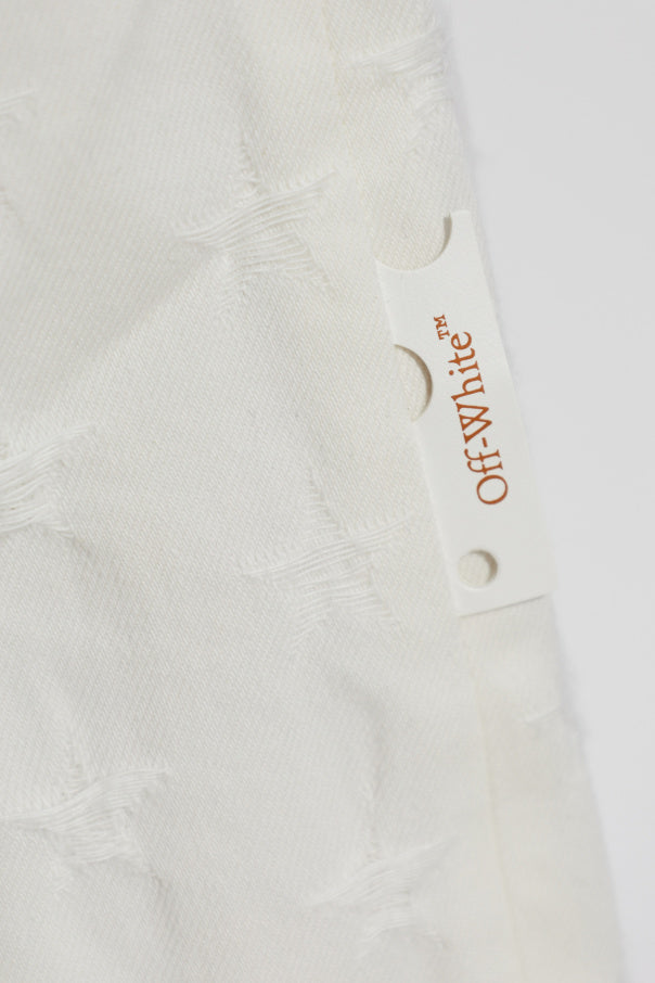 Off-White WHITE Jeans with monogram 5