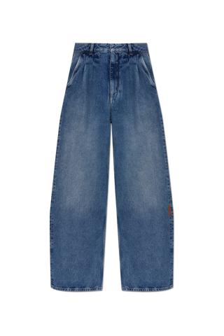 Off-White NAVY BLUE Wide-leg jeans 1